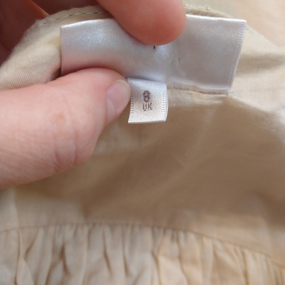 Boudoir By DISAYA Babydoll Style Beige Mini Dress US Size 4 - Picture 6 of 6